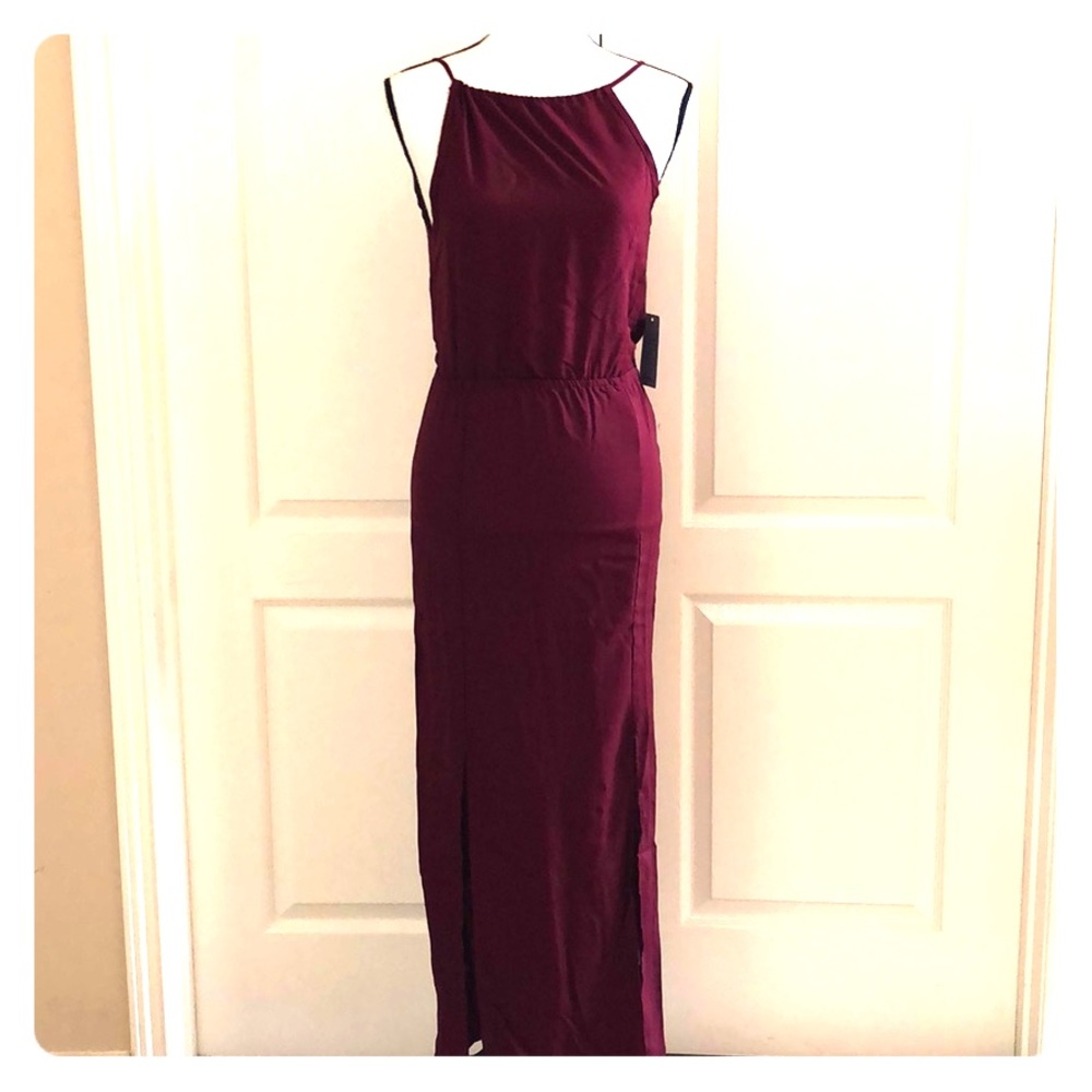 NEW Halter Neck Maxi Dress from Nordstrom - Size M - Fits Like a Small - Picture 1 of 7